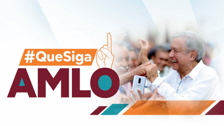 Reúnen firmas para  “que siga AMLO”