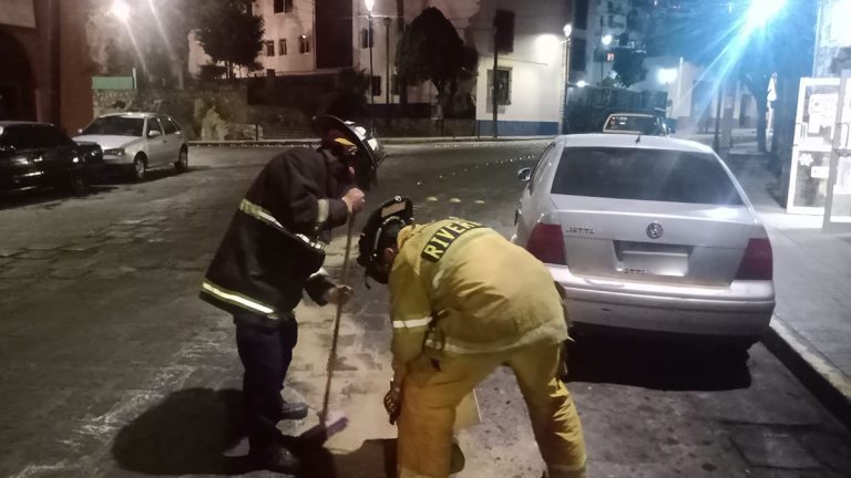 Noche intensa para Bomberos