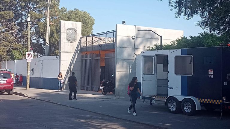 Investigan amenaza Investigan amenaza