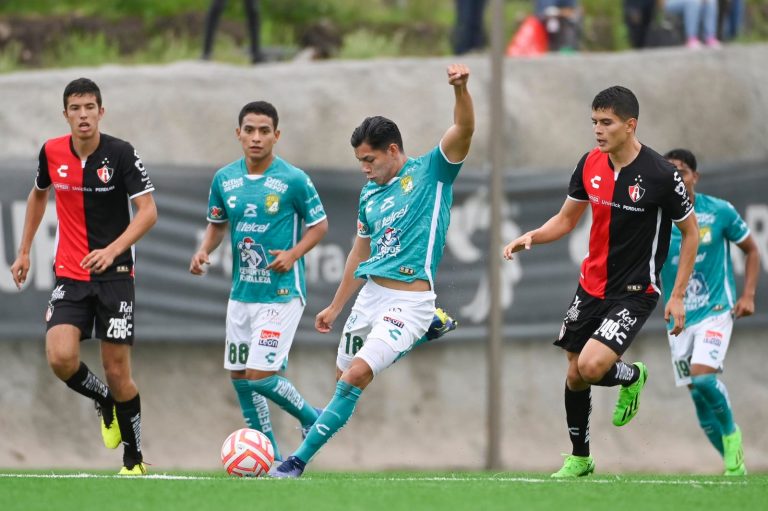 Juveniles del León caen con Atlas