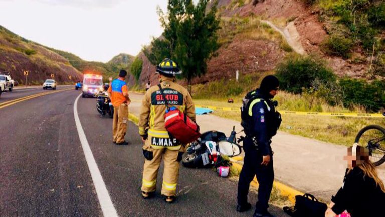Muere motociclista