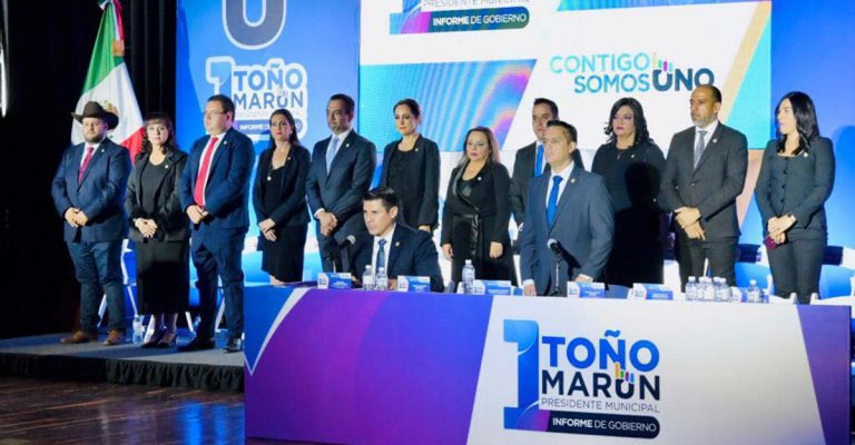 Rindió su informe ante la ciudad Rindió su informe ante la ciudad