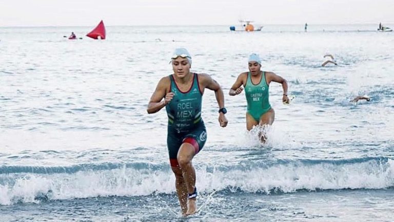 Se lleva Roel el triatlón femenil