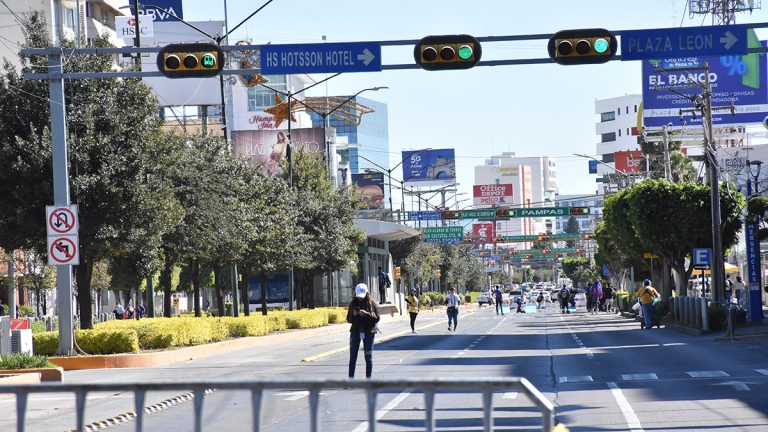 Poca afluencia en la RUTA León Poca afluencia en la RUTA León