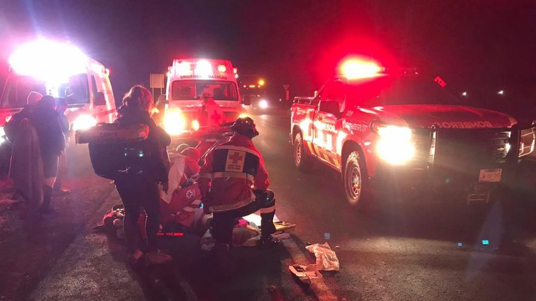 Accidente vial hiere a peregrina
