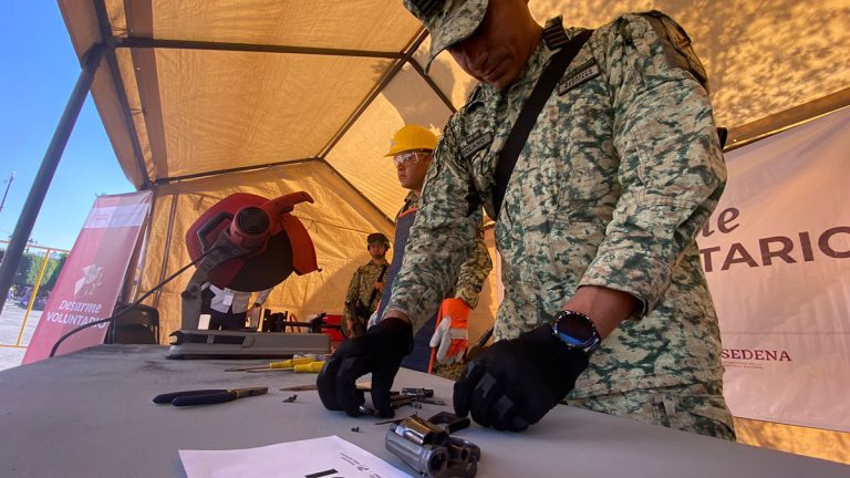 Inicia jornada de desarme voluntario