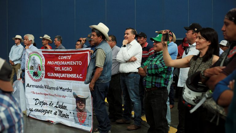 Reclaman agricultores