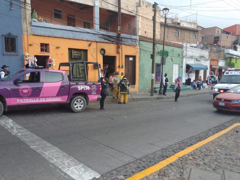 Flamazo lesiona a dos