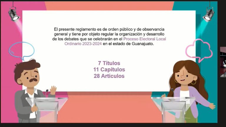 Aprueba IEEG reglamento de debates
