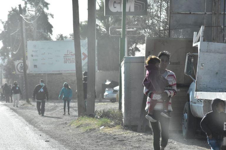 Disponen campamentos para el paso de los peregrinos