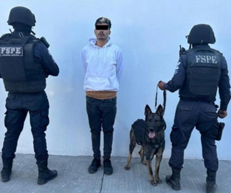Lo detienen gracias al gran trabajo de la oficial Cessy