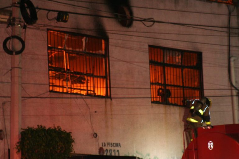 Voraz incendio