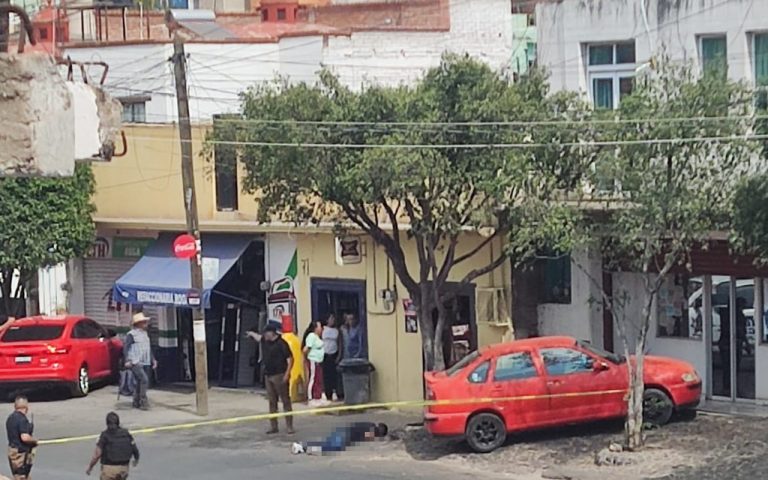 Los balean a la vista de todos