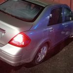 Choca con la entrada al fraccionamiento Brisas del Carmen y muere (1)