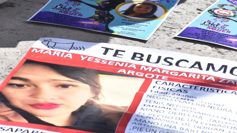 Piden votar por un desaparecido