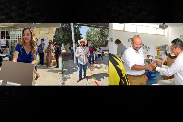 Los candidatos a la alcaldía del municipio de Silao ya ejercieron su voto.