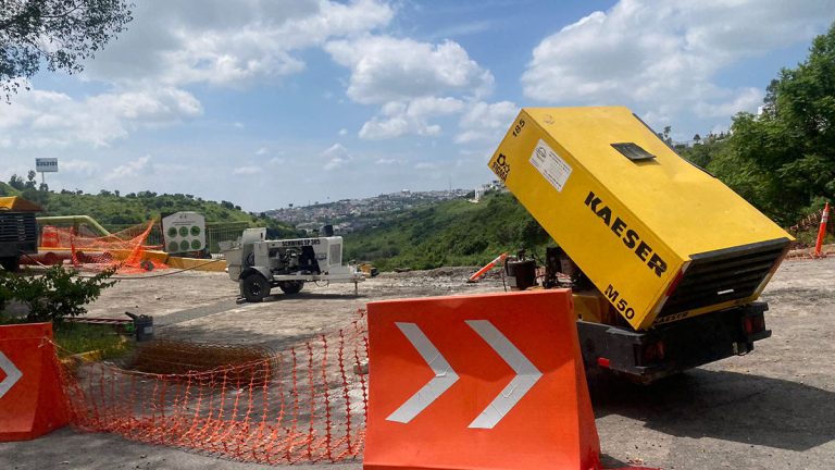 Presenta 30% de avance el puente de Cañada del Refugio Presenta 30% de avance el puente de Cañada del Refugio