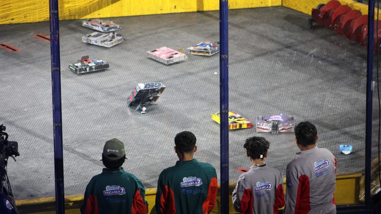 Todo un éxito la Batalla de Robots