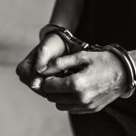 Criminal in handcuffs