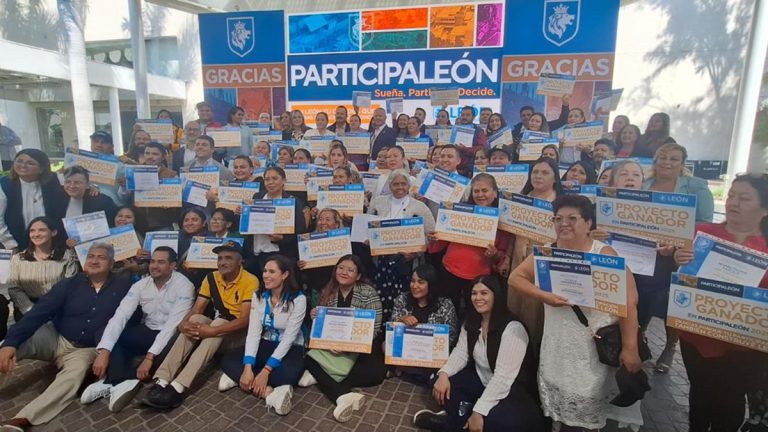 Presentan a los 74 proyectos ganadores del Participa León