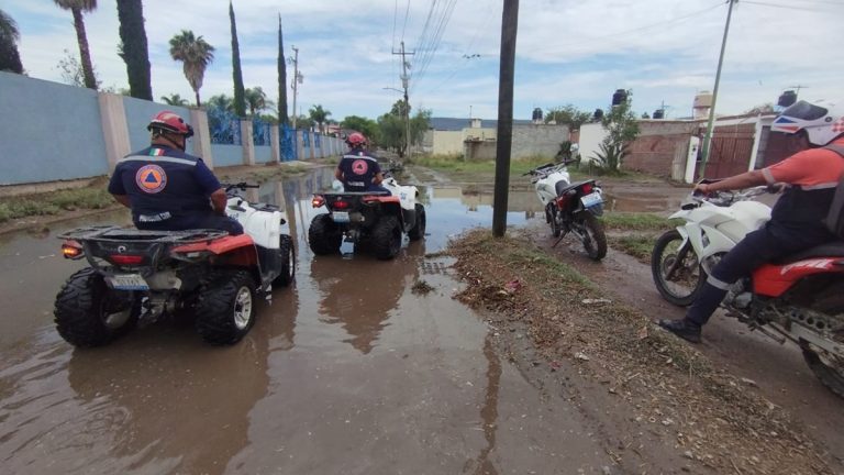 Tiene PC ardua labor durante tiempo de lluvias