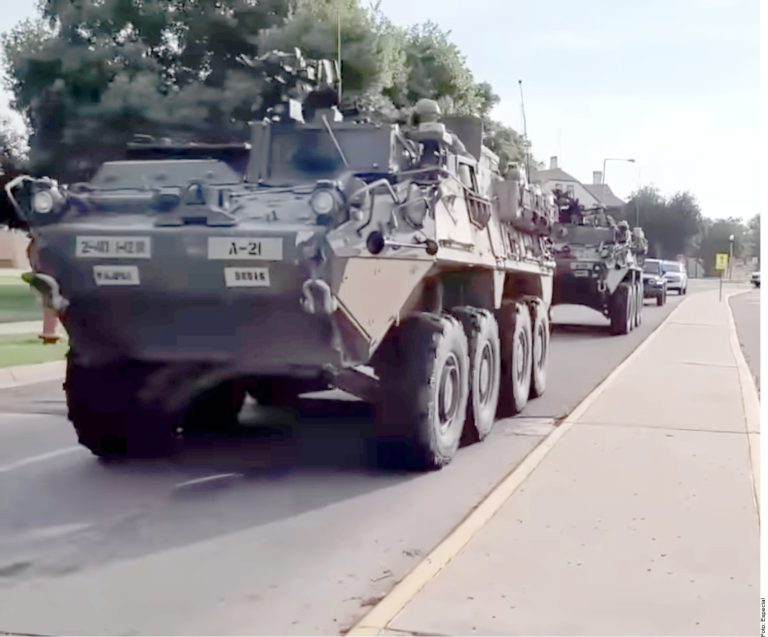 Transforma a frontera Trump en zona militar