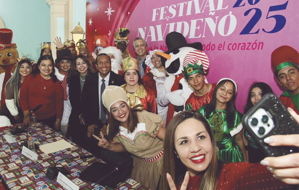 Todo listo para el Festival Navideño 2025