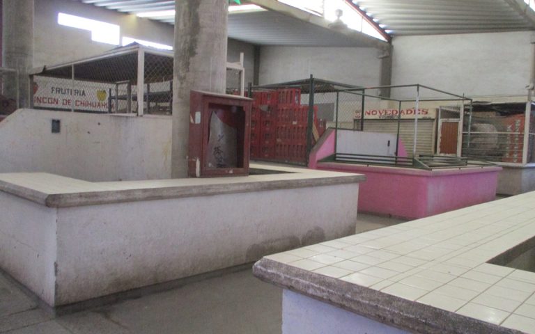 Ubican locales abandonados en mercados