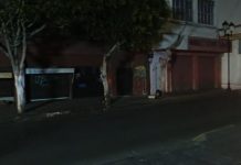 A oscuras, tramo de Hermanos Aldama en pleno Centro de León