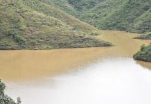 Reparan fuga en presa la Soledad