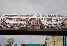 Desconocidos quitan lonas de desaparecidos
