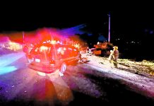 Vuelca auto en la Guanajuato-Silao