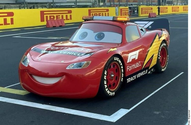 Llega ‘Rayo’ McQueen a F1